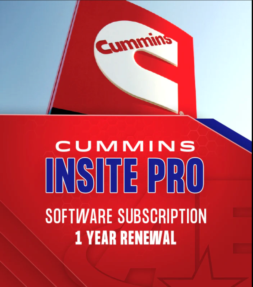 Cummins INSITE™ v8 Pro – Dealer-Level Diagnostic Software - 12 Month License